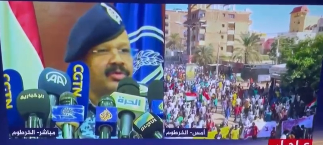 شرطة السودان .. لم نستخدم اي سلاح ناري ضد المتظاهرين