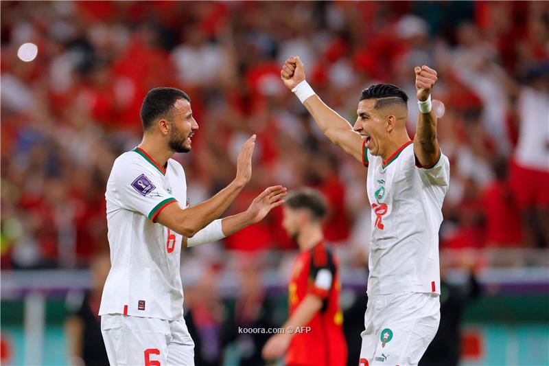 الفيفا تفاجيء المغرب بشأن هدفها الاول في شباك بلجيكا