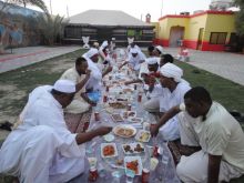 ملتقى مريخاب الرياض يقيم افطاره السنوي باستراحة المروج بمخرج 18
