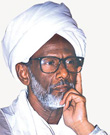 الترابي : الثورة في السودان مدمرة و (خطيرة جداً)!!!