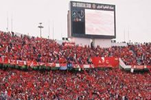 صلاح محمد صالح يراقب مباراة الإتحاد الليبي والبنزرت التونسي