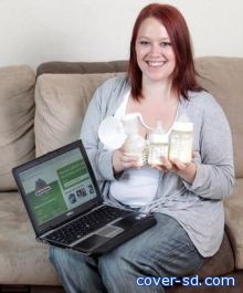 بريطانيَّة تعرض حليب ثدييها للبيع على الإنترنت 
