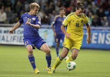 السويد تفوز على كازاخستان  بهدف إبراهيموفيتش ويؤجل تأهل ألمانيا للمونديال