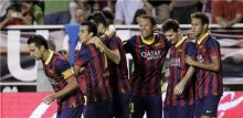 برشلونة ينجو من كمين اسبانيول باعجوبة في الدوري الاسباني   