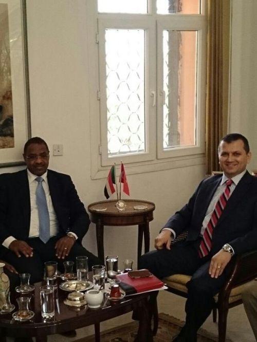 السفير التركي آيدين يستقبل رئيس إتحاد الكرة جعفر