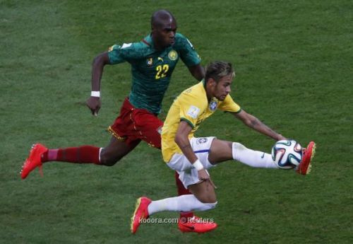 البرازيل تكتسح الكاميرون وتضرب موعدا مع شيلي في ثمن النهائي ( فيديو )