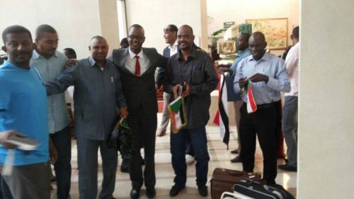 فوزي المرضي يشكر اسرة السفارة السودانية في الكنغو