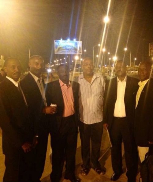 الفوج الاول من المدربين السودانين يغادر لامريكا 