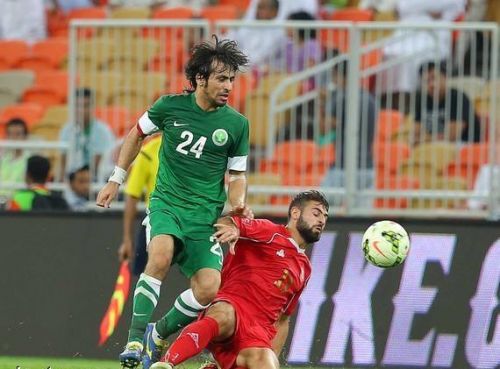 المنتخب السعودي و لبنان يتعادلان بهدف لكل 