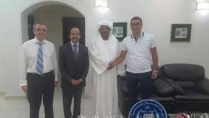 رئيس نادي الهلال الكاردينال يزور السفارة المغربية ويلتقي السفير