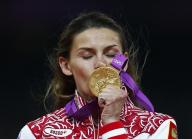 عينة تشيتشيروفا صاحبة ذهبية الوثب العالي في اولمبياد لندن سلبية