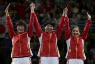 الصين تسحق المانيا وتفوز بذهبية فرق السيدات في تنس الطاولة
