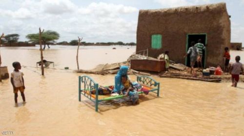 ضحايا امطار الخرطوم 22 شخصاً والنيل يبدأ في الإنحسار