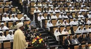 (شكل) الحكومة السودانية الجديدة في البرلمان