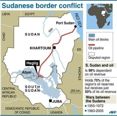 جيش جنوب السودان مازال موجوداً علي ارض سودانية!
