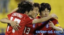 كوريا الجنوبية تكمل عقد المتأهلين للمربع الذهبي لكاس اسيا بعد اقصاءها ايران!!!