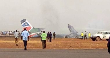 عاااااجل ..أنباء عن مصرع 44 شخصاً بتحطم طائرة جنوب سودانية