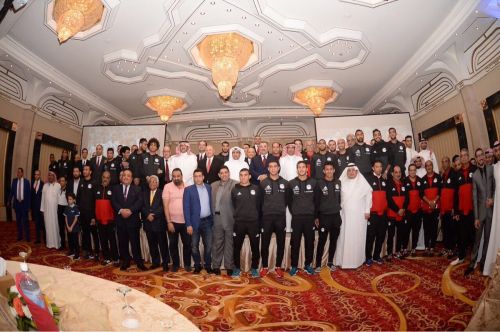 هيئة الرياضة السعودية تحتفل بمنتخب مصر