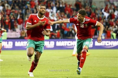 المنتخب المغربي يتغلب على نظيره السلوفاكي (2-1)