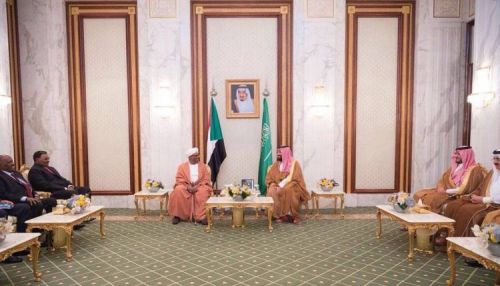 لقاء البشير ومحمد بن سلمان ..السعودية تتعهد بدعم السودان اقتصاديا