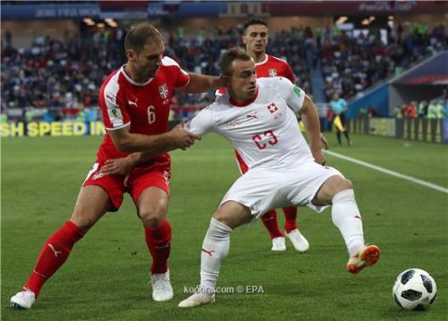 منتخب سويسرا يكسب نظيره الصربي بهدفين