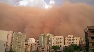 عواصف ترابية وأمطار غزيرة بالخرطوم وولايات السودان