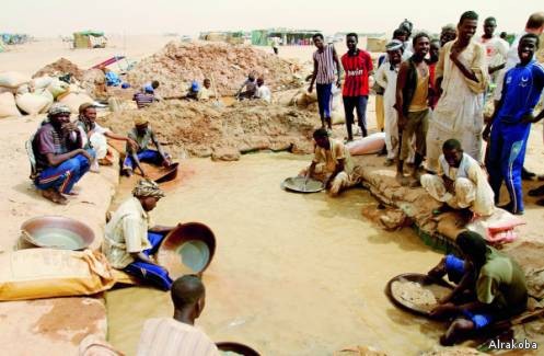 مصر تعيد كافة الممتلكات للمعدنين السودانيين