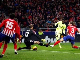  المشاغب ديمبلي  ينقذ برشلونة من السقوط أمام أتلتيكو مدريد