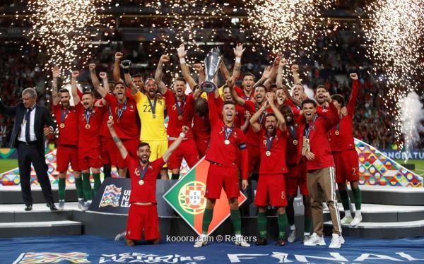 رونالدو يقود البرتغال للفوز بدوري امم اوروبا